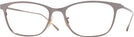 Rectangle Antique Gold Oliver Peoples 1314T Progressive No-Lines View #1
