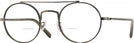Round,Aviator Silver/olive Oliver Peoples 1355T Bifocal View #1