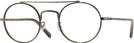 Round,Aviator Silver/olive Oliver Peoples 1355T Computer Style Progressive View #1