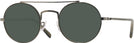 Round,Aviator Silver/olive Oliver Peoples 1355T Progressive Reading Sunglasses View #1