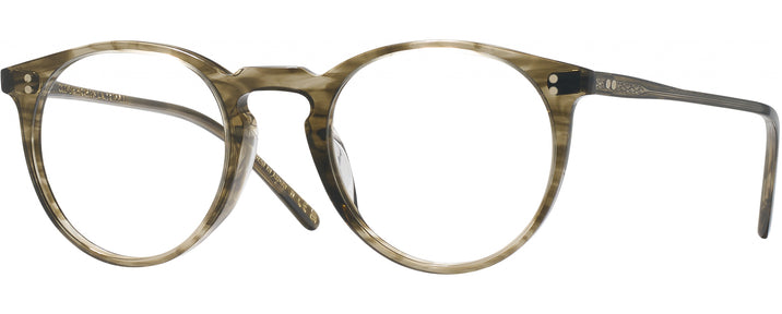 Round Cocobolo Oliver Peoples 5183 Computer Style Progressive View #1