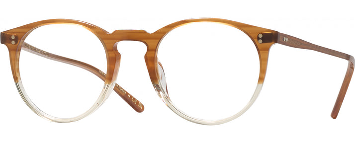 Round Amber Vsb Oliver Peoples 5183L Computer Style Progressive View #1