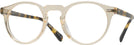Round Buff Oliver Peoples 5186 Computer Style Progressive View #1