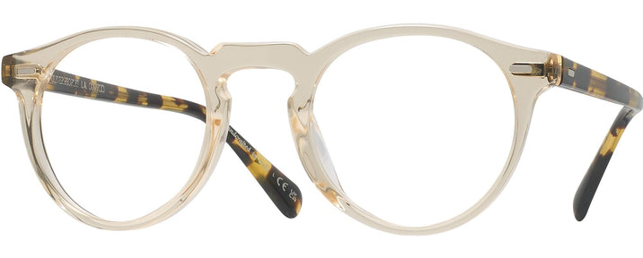 Round Oliver Peoples 5186 Single Vision Full Frame View #1