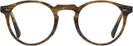 Round Sepia Smoke Oliver Peoples 5186 Computer Style Progressive View #2