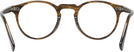 Round Sepia Smoke Oliver Peoples 5186 Computer Style Progressive View #4