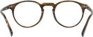 Round Sepia Smoke Oliver Peoples 5186L Computer Style Progressive View #4