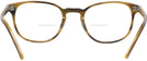 Square Amaretto/striped Honey Oliver Peoples 5219 Bifocal View #4