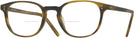 Square Matte Moss Tortoise Oliver Peoples 5219 Bifocal View #1