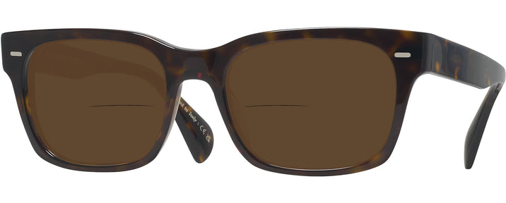 Square 362 Oliver Peoples 5332U Bifocal Reading Sunglasses View #1