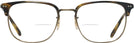 Square Cocobolo-Antique Gold Oliver Peoples 5359 Bifocal View #2