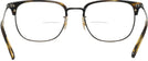 Square Cocobolo-Antique Gold Oliver Peoples 5359 Bifocal View #4