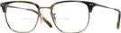 Square Cocobolo-Antique Gold Oliver Peoples 5359 Bifocal View #1
