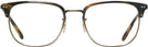 Square Cocobolo-Antique Gold Oliver Peoples 5359 Single Vision Full Frame View #2