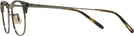 Square Cocobolo-Antique Gold Oliver Peoples 5359 Progressive No-Lines View #3