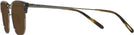Square Cocobolo-Antique Gold Oliver Peoples 5359 Progressive Reading Sunglasses View #3