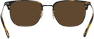 Square Cocobolo-Antique Gold Oliver Peoples 5359 Progressive Reading Sunglasses View #4