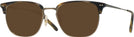 Square Cocobolo-Antique Gold Oliver Peoples 5359 Progressive Reading Sunglasses View #1