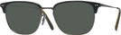 Square Semi-matte Black-olive Tortoise-antique Pewter Oliver Peoples 5359 Progressive Reading Sunglasses View #1