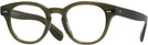 Round Hazel Oliver Peoples 5413U Progressive No-Lines View #1