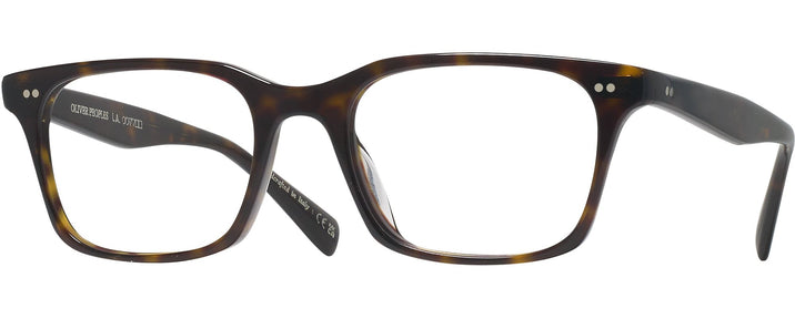 Rectangle Oliver Peoples 5446U Single Vision Full Frame View #1