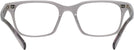 Rectangle Workman Grey Oliver Peoples 5446U Single Vision Full Frame View #4
