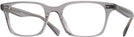 Rectangle Workman Grey Oliver Peoples 5446U Single Vision Full Frame View #1