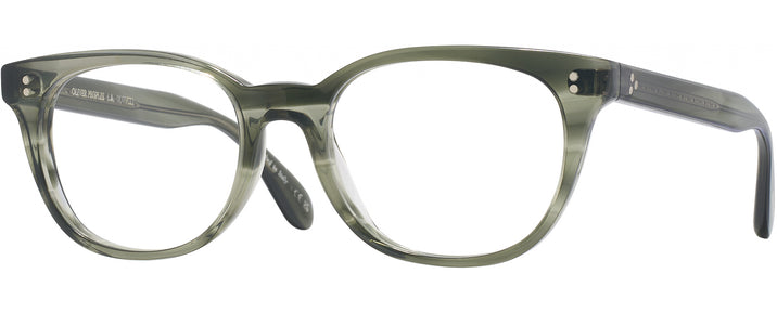 Square Washed Jade Oliver Peoples 5457U Computer Style Progressive View #1