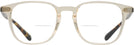Square Buff Oliver Peoples 5532U Bifocal View #2