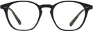 Square Semi Matte Black Oliver Peoples 5533U Single Vision Full Frame View #2