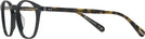 Square Semi Matte Black Oliver Peoples 5533U Single Vision Full Frame View #3