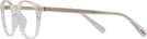 Square Buff/crystal Gradient Oliver Peoples 5533U Single Vision Full Frame View #3