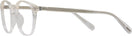 Square Buff/crystal Gradient Oliver Peoples 5533U Single Vision Full Frame View #3