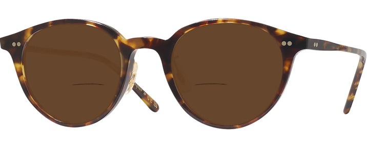 Oval Havana Oliver Peoples 5577 Bifocal Reading Sunglasses View #1