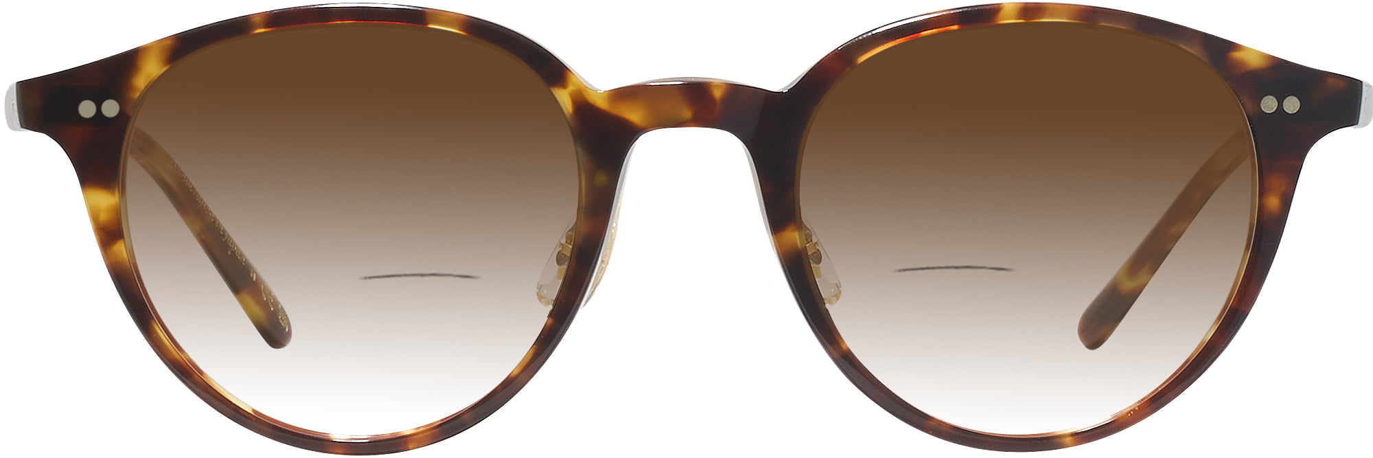 Light Brown Oliver Peoples 5577 w/ Gradient Bifocal Reading Sunglasses