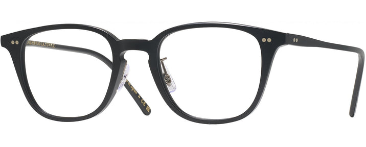 Square Semi Matte Black Oliver Peoples 5578 Progressive No-Lines View #1