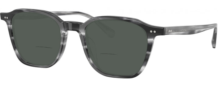 Square Divers Blue Oliver Peoples 5620U Bifocal Reading Sunglasses View #1