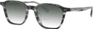 Square Divers Blue Oliver Peoples 5620U w/ Gradient Bifocal Reading Sunglasses View #1