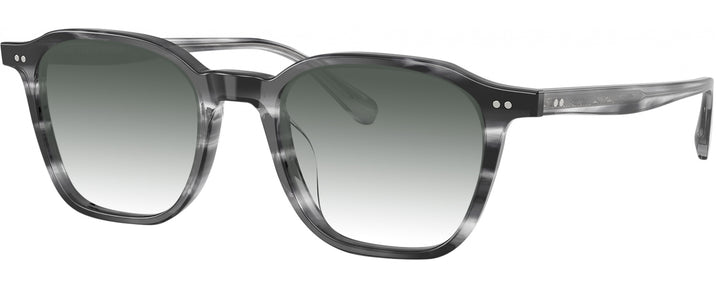 Square Divers Blue Oliver Peoples 5620U w/ Gradient Progressive Reading Sunglasses View #1