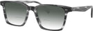 Square Divers Blue Oliver Peoples 5622U w/ Gradient Bifocal Reading Sunglasses View #1