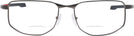 Rectangle Pewter Oakley OX3012 Bifocal View #2
