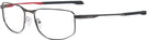 Rectangle Pewter Oakley OX3012 Single Vision Full Frame View #1
