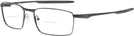 Rectangle Satin Black Oakley OX3227 Fuller Bifocal View #1