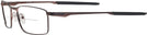 Rectangle Brushed Grenache Oakley OX3227 Fuller Bifocal View #3