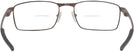 Rectangle Brushed Grenache Oakley OX3227 Fuller Bifocal View #4