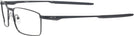 Rectangle Satin Black Oakley OX3227 Fuller Progressive No-Lines View #3