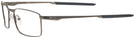 Rectangle Pewter Oakley OX3227 Fuller Computer Style Progressive View #3