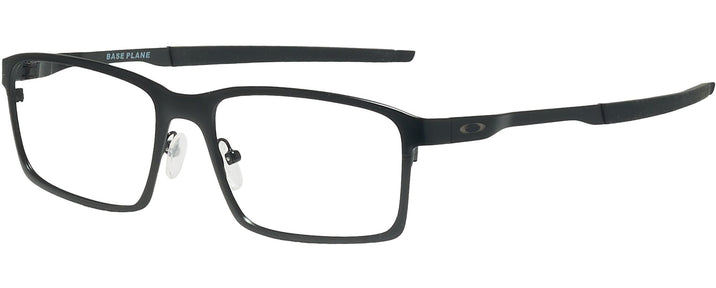 Rectangle Satin Black Oakley OX3232 Base Plane Single Vision Full Frame w/ FREE NON-GLARE View #1