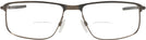 Rectangle Pewter Oakley OX5019 Titanium Bifocal View #2
