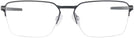 Rectangle Satin Black Oakley OX5080 Single Vision Full Frame View #2